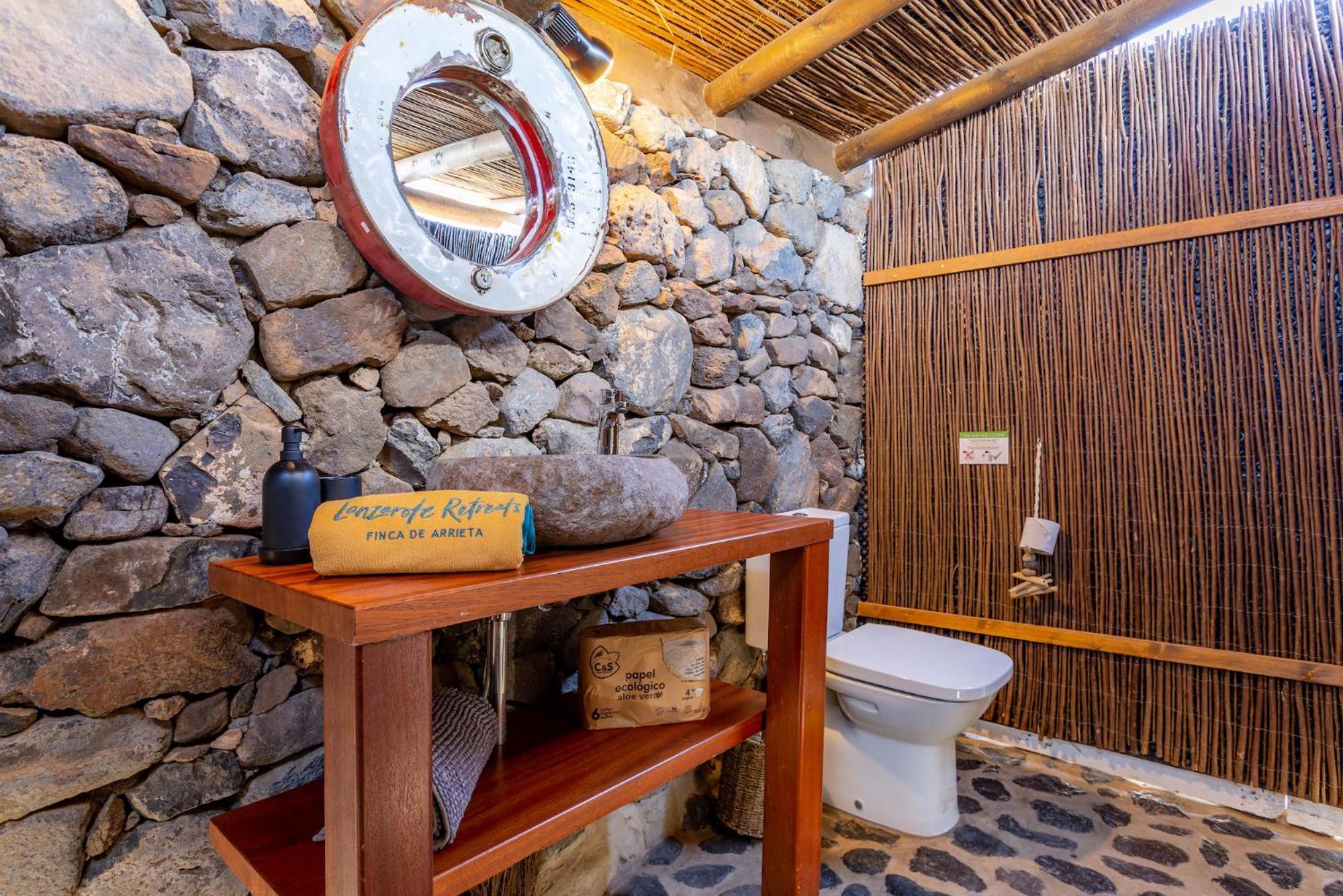 Eco Village Finca De Arrieta - Yurts And Stone Cottages - Shared Pool - Walking Distance To Arrieta Beach Tabayesco Exterior photo