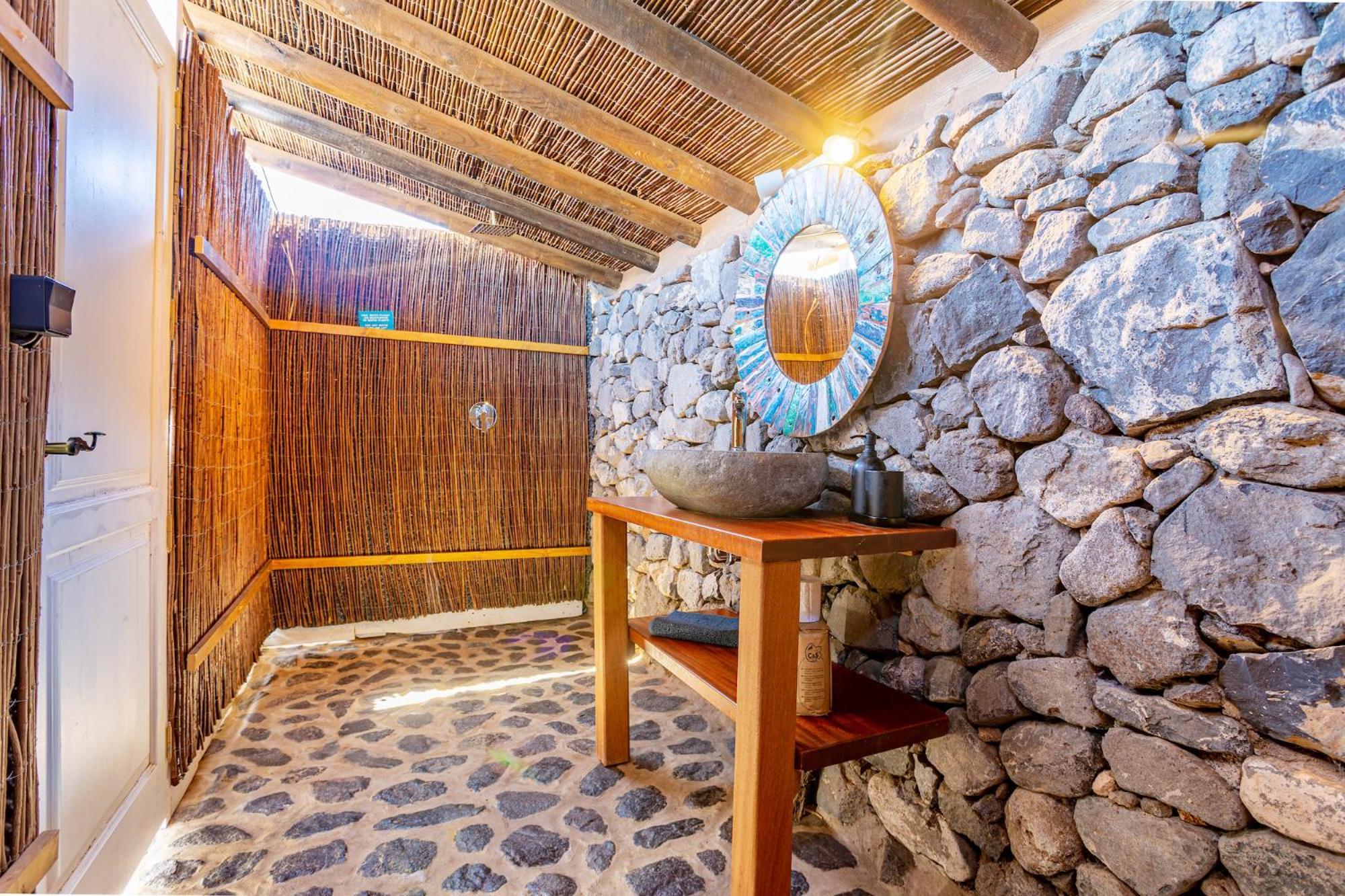 Eco Village Finca De Arrieta - Yurts And Stone Cottages - Shared Pool - Walking Distance To Arrieta Beach Tabayesco Exterior photo